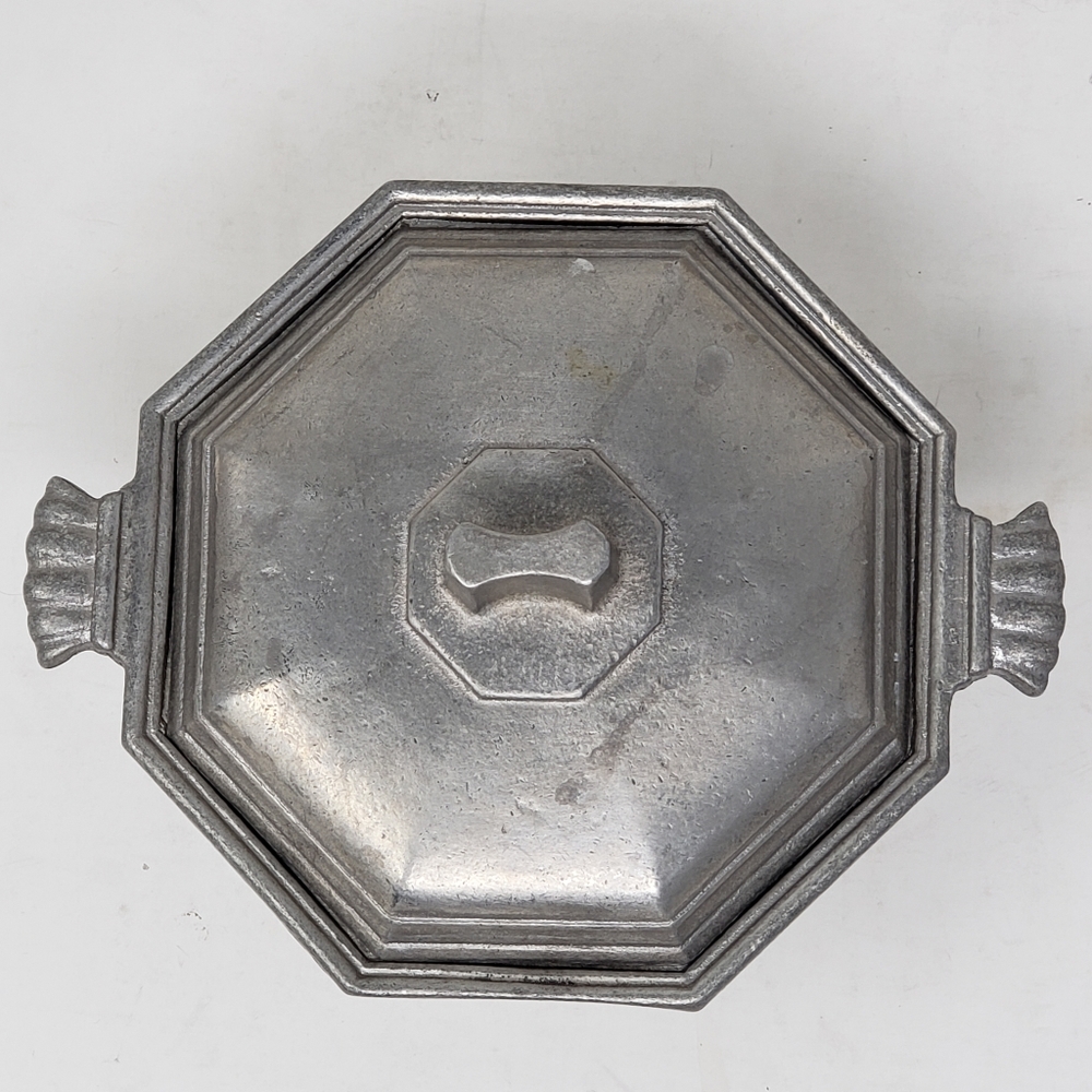 International Silver pewter small casserole